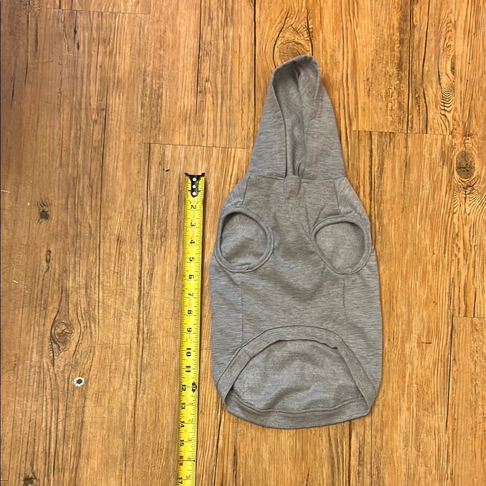 Gray Dog Hoodie